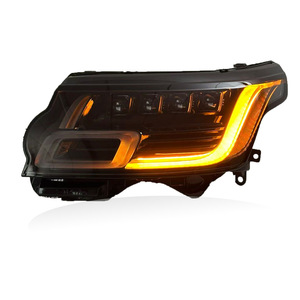 Faros Delanteros LED Modificados con Matriz de Lentes Plug and Play para Range Rover Vogue 2014-2017, Sistema de Iluminación DRL con Intermitentes - Product Image 6
