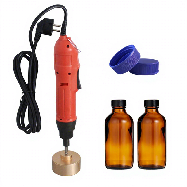 HZPK Manual Handheld Portable Capper Screwing Machine Electric Capping Sealing Machine
