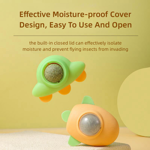 Catnip topu seti Gall meyve kedi oyuncak taşlama diş temizleme dişleri yüksek interaktif kedi oyuncak topu - Product Image 3