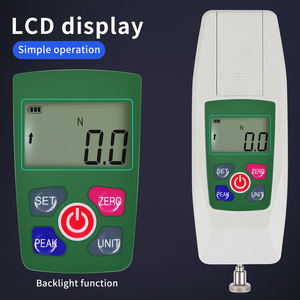 Dm0004 उच्च परिशुद्धता बल गेज डिजिटल पुश तनाव मीटर के साथ Lcd डिस्प्ले डायनामोमीटर बल मीटर - Product Image 4