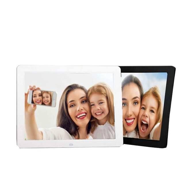 14 Inch Digital Photo Frame with Av Input Large Size Digital Photo Frame Support Photo/ Music&video