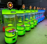 Machine de jeu d'arcade Super Mail à monnayeur, nouveau design, avec LED, en plastique, pour enfants et adultes, pour la distribution de cadeaux et de jouets