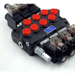 วาล์วโซลินอยด์แบบหลายทาง Sd5 45 ลิตร/นาที 315 บาร์ G3/8 วาล์วไฮดรอลิกแบบเปลี่ยนทิศทาง 6 ทาง เกลียวใน เหล็กหล่อ - Product Image 3