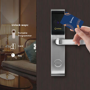 Cerraduras de <span class=keywords><strong>Hotel</strong></span> con Tarjeta RFID de Acero Inoxidable Plateado Orbita, Más Vendidas, con Resistencia al Agua IP54, Duraderas y Antirrobo para Hoteles Costeros - Product Image 3