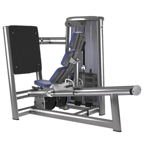 Équipement de fitness professionnel pour salle de sport : <span class=keywords><strong>Presse</strong></span> à jambes assise à charge sélectionnable pour l'entraînement musculaire - Product Image 1