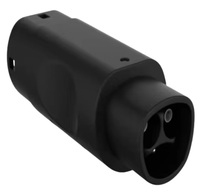 Nouvel adaptateur de charge sans fil Type 2 vers Tesla EV, adaptateur 32A NACS Plug vers connecteur femelle 62196, convertisseur
