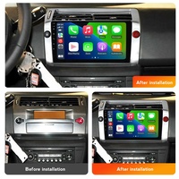 Radio de Coche MEKEDE MS 8g 128g con Pantalla Táctil Dividida Android para Citroen C4 2004-2014, Reproductor de Audio para Coche con Bluetooth