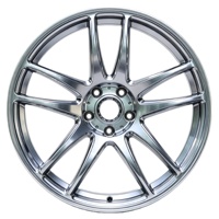 Jantes en alliage d'aluminium argentées de 15 à 16 pouces 4X100 5x114.3 pour Honda Toyota Mazda Nissan Honda Civic Toyota Camry