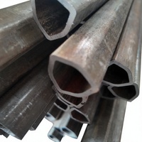Pièces d'arbre de transmission agricole : Tube en acier triangulaire sans soudure tréfilé à froid ST52 pour ligne de transmission de machines agricoles