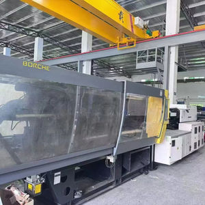 Máquina de Moldeo por Inyección de Botellas de Plástico PET Usada, BORCHE BS320, 320 Toneladas, Horizontal, con Motor PLC y Bomba - Product Image 1