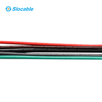 Câble électrique standard chinois Slocable, fil rouge et noir, Al-cu, achetez votre câble chez le leader des câbles solaires, câble en cuivre 12AWG