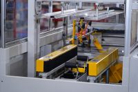 Venta caliente Caja de cartón completamente automática/Cartón/Caja Erector Máquina formadora de cartón y Máquina de sellado inferior Erector de cartón