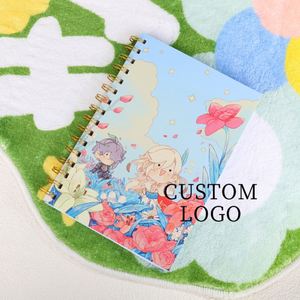 Carnet à spirale personnalisé avec logo mignon, couverture rigide étanche, carnet d'images, carnet à spirale sur mesure en gros - Product Image 1
