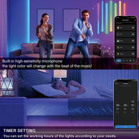 Контроллер SPI LED Bluetooth и музыкальный контроллер DC 5-24В, 600 пикселей, IC SPI, диммер сигнала с ИК-пультом на 38 кнопок для адресных светодиодных лент