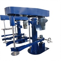 Agitateur mélangeur dispersant chimique haute vitesse en acier inoxydable FDG-22 1200L, moteur 220V avec contrôle par variateur, haute capacité d'encre