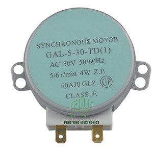 มอเตอร์ถาดหมุนซิงโครนัสสำหรับเตาไมโครเวฟ AC 30V รุ่น GAL-5-30-TD (1) สำหรับเตาไมโครเวฟยี่ห้อ Galanz ราคาโรงงาน - Product Image 1