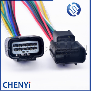 Conector impermeable automático de 12 Pines, enchufe de arnés de radar de parachoques delantero y trasero 7283-4038-30 7282-4038-30 para Honda Civic <span class=keywords><strong>Elison</strong></span> - Product Image 3