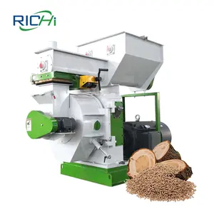 Macchina a Pellet personalizzata da 5 tonnellate all'ora Per lolla di riso guscio di cocco vuoto in gomma di pino Bagasses di canna da zucchero Pellet