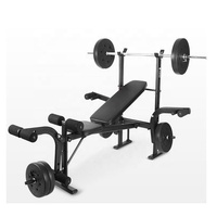 Banc de musculation avec pressage, appareil multifonction et réglable, équipement de Fitness, exercices d'intérieur