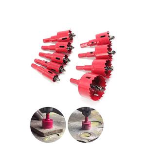 Anrui Hole Saw Set 16-200Mm Carbide Tipped For Plywood Woodworking With Built In Arbor - Product Image 1