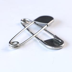 Pin de seguridad de 3 pulgadas extragrande de metal de alta calidad al por mayor, pasador de bucle de seguridad multicolor personalizable, herrajes con función de apriete - Product Image 2