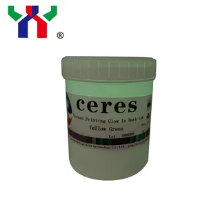 Ceres Alta Qualidade Brilham No Escuro Tinta/Impressão Da Tela Noite Luminosa Tinta, 1kg/pode