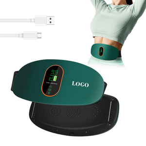 Masajeador inalámbrico 2025, cinturón de adelgazamiento corporal eléctrico, vibración y calor para quemar grasa abdominal y de cintura - Product Image 1