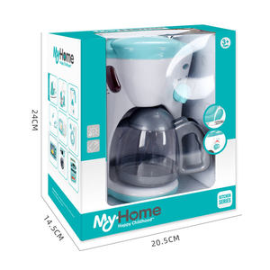 Machine à café électrique de simulation à piles rouge et verte pour jeu d'imitation, jouet cafetière Moka pour enfants, cadeau pour jeu de rôle en cuisine - Product Image 6
