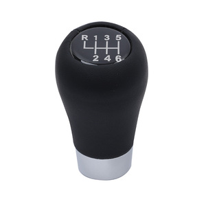 Bmw Gear <b>Shift</b> <b>Knob</b> 5 Speed 6 Speed Leather Ergonomic Manual Transmission Car Accessory - Product Image 3
