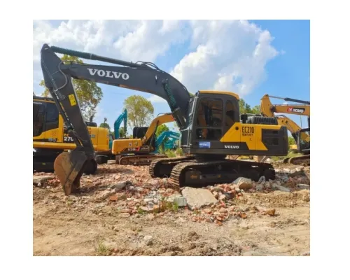 Volvo ec210d vừa bánh xích sử dụng máy xúc để bán 90% điều kiện mới cung cấp thương mại nước ngoài giao nhận