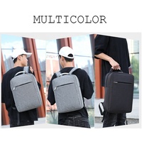 Sac à dos pour ordinateur portable QXMOVING, design simple et élégant, fermeture éclair, pour le travail, l'école, les loisirs, les voyages en plein air, pour hommes et femmes
