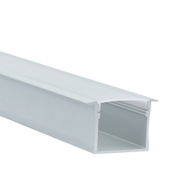 Profilé en alliage d'aluminium 6063-T5 pour bande LED, 30*20mm, extrusion pour décorations lumineuses, service de découpe