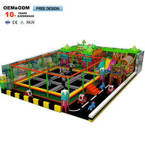 New Design Customise Commercial Amusement Park Indoor Full Setup Adults and Kids <b>Trampoline</b> Park Indoor - Product Image 3