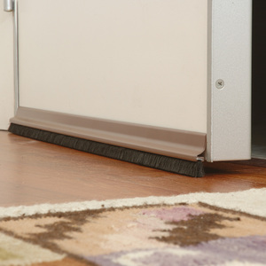 Burlete de garantía de calidad, cepillo de madera transparente para suelo irregular, protector de sello inferior de PVC, bloqueador de polvo de viento - Product Image 2