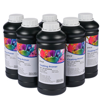 Primaire de revêtement UV liquide de prétraitement pour impression numérique sur verre, céramique, carrelage, métal, acrylique, compatible pulvérisation UV
