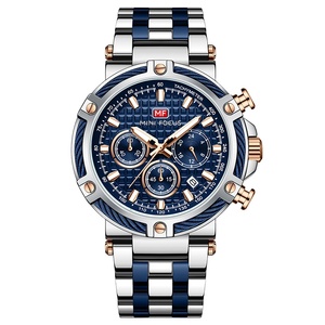 Mini Focus Mf 0470G Analoog Polshorloge Auto Datum Min Uur En Tweede Horloge Chronograaf 3 Atm Waterdichte Mannen Horloges Eigen Merk - Product Image 1