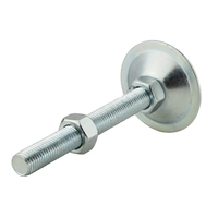 Pieds de nivellement anti-vibration robustes pour machines, réglables, pour équipements industriels, niveleurs de pieds métalliques