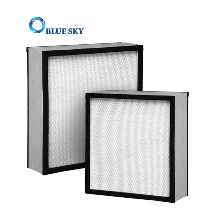 Nanjing Blue Sky Metal Frame Air Ventilation Filter 99.995% H14 HEPA Filter for Conditioning Ventilation