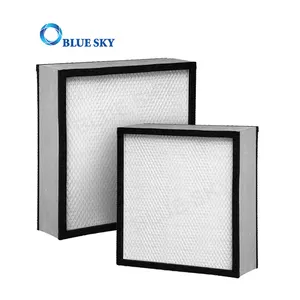 Nanjing Blue Sky Metal Frame Air Ventilation Filter 99.995% H14 HEPA Filter for Conditioning Ventilation