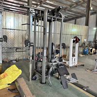 Machine de gymnastique de musculation multifonctionnelle commerciale à 8 stations matériau en acier 5 équipement de Fitness d'exercice multi-stations