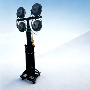 Tour d'<span class=keywords><strong>éclairage</strong></span> LED télescopique à treuil robuste à support manuel : Solution haute luminosité pour les chantiers <span class=keywords><strong>de</strong></span> construction et minières - Product Image 6