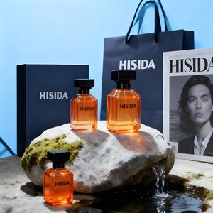 Flacon de parfum en verre vert carré de nouvelle conception 30ml 50ml 100ml Flacon de parfum vide de luxe avec emballage - Product Image 4