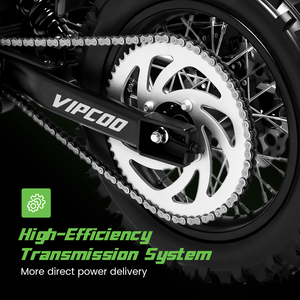 มอเตอร์ไซค์วิบากไฟฟ้า Vipcoo H2 สำหรับแข่งออฟโรด รถมอเตอร์ไซค์วิบากไฟฟ้า อี-โมโต - Product Image 5