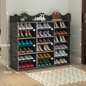 Mueble de Plástico Moderno DIY Convertible de Gran Capacidad para Almacenamiento de Zapatos y Entrada, Ideal para <span class=keywords><strong>el</strong></span> Hogar y Taller - ¡Venta Caliente! - Product Image 3