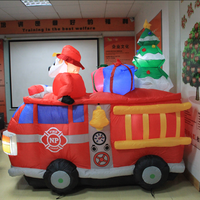 Décorations gonflables de noël en voiture, 7 pieds, jardin de vacances, gonflable, festival en plein air, gonflable de saison