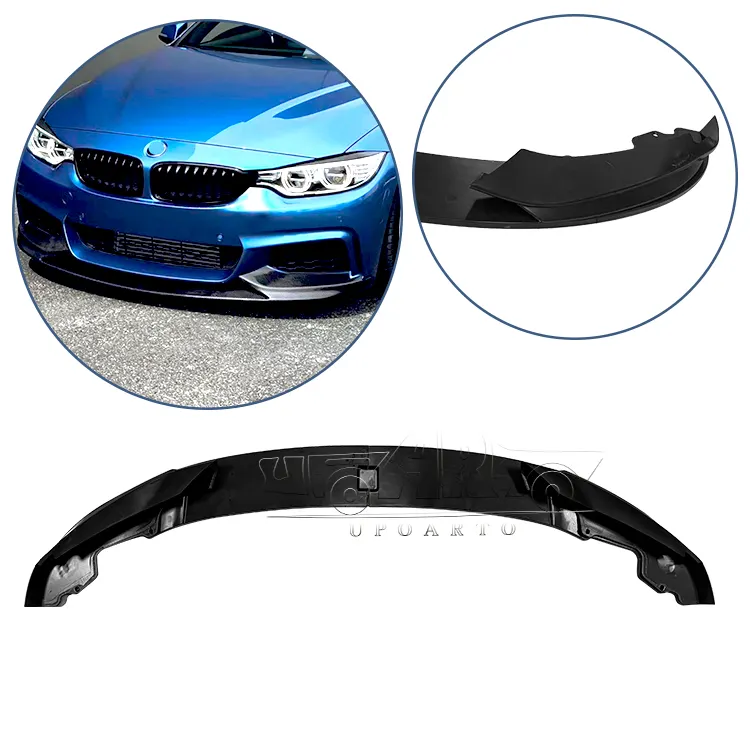 شفاه أمامية من ألياف الكربون ABS, إكسسوارات سيارة الضمان التجاري ، لسيارات BMW 4 Series F32 2013 2014 2015 2016 2017 2018-2020