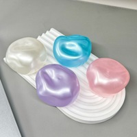 Balle anti-stress artisanale en vaseline nacrée, couleurs assorties (bleu, rose, jaune, vert, violet), petit jouet de relaxation, tendance transfrontalière
