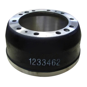 1233468 1233462 94903 Tambour de frein en fonte de remplacement de camion pour frein à tambour d'essieu avant de remorque de camion <span class=keywords><strong>DAF</strong></span> - Product Image 3
