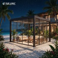 Pergola en aluminium à toit à persiennes, taille personnalisée, pour les constructeurs et les entrepreneurs, pergola extérieure résistante au soleil et à la pluie