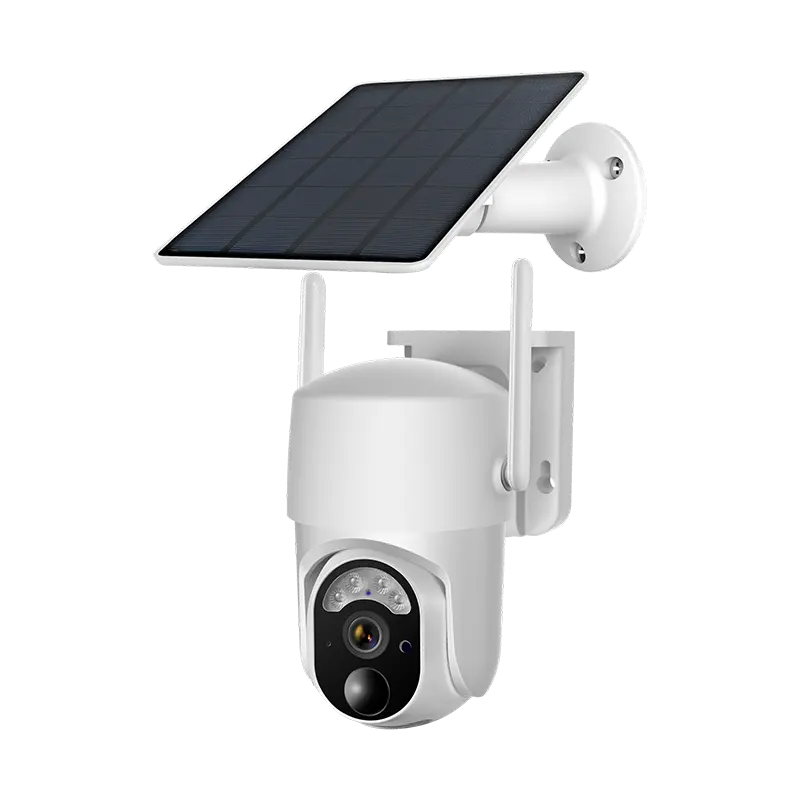 Xcreatie 4G Camera Op Zonne-Energie Ubox Street Cctv Camera Draadloze Ptz 4mp Zonnepaneel Camera Ingebouwd In Batterij Beveiligingssysteem